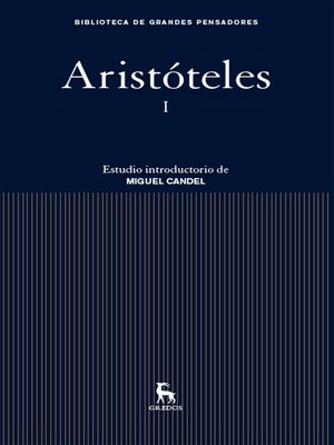 cover image of Aristóteles I